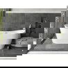 Мексен Монтана свободностояща вана 180 x 80 см, бяла, оттичане gun metal - 52011808000-95
