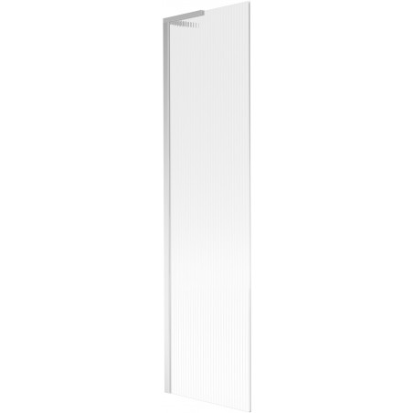 Mexen Next L параван за вана, 1-крилов 50 x 150 cm, ивици, хром - 895-050-000-03-09-01