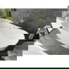 Mexen Montana свободностояща вана 180 x 90 см, бяла, с оттичане златисто четкано - 52011809000-55