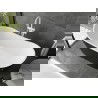 Mexen Montana свободностояща вана 180 x 90 см, бяла/черна, бял преплъзващ - 52011809075-20