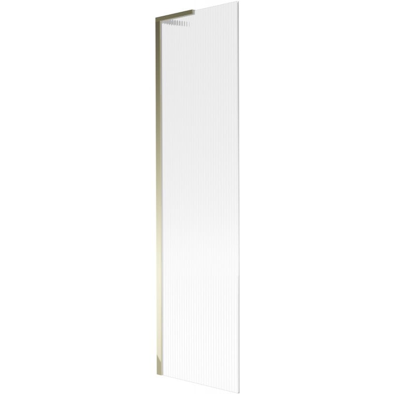 Mexen Next L параван за вана с 1 крило 50 x 150 см, праска, златно - 895-050-000-03-09-50