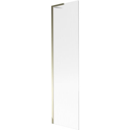 Mexen Next L параван за вана с 1 крило 50 x 150 см, праска, златно - 895-050-000-03-09-50