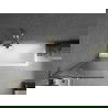 Mexen Next L параван за вана 1-крилов 60 x 150 см, райета, златен - 895-060-000-03-09-50