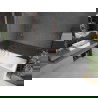 Mexen Next L преграда за вана 1-крило 70 x 150 cm, ивици, матиран мед - 895-070-000-03-09-65