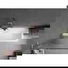 Mexen Next L преграда за вана 1-крило 70 x 150 cm, ивици, матиран мед - 895-070-000-03-09-65