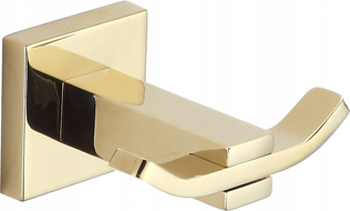 Mexen Vane двоен закачалка за кърпа, златен - 7020935-50