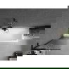 Mexen Next L параван за вана 1-крилен 50 x 150 см, ивици, черен - 895-050-000-03-09-70