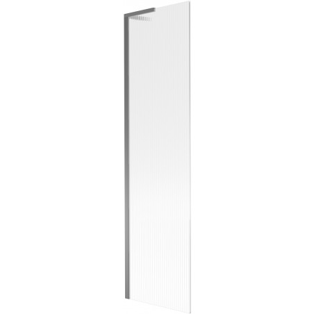 Mexen Next L душ параван еднокрилен 50 x 150 см, райе, gun metal - 895-050-000-03-09-95