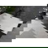 Вана Mexen Nita свободностояща 170 x 80 см, бяла/черна, черен прелив - 52091708075-70