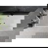 Вана Mexen Nita свободностояща 170 x 80 см, бяла/черна, черен прелив - 52091708075-70