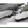 Mexen Eos свободностояща вана 150 x 75 см, бяла/черна, хромиран преливник - 52471507575-01
