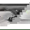 Mexen Eos вана самостоятелна 170 x 75 см, бяла/черна, хромиран преливник - 52471707575-01