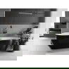 Mexen Eos свободностояща вана 150 x 75 см, бяла/черна, черен преход - 52471507575-70