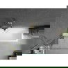 Mexen Next душ преграда 1-крилна 80 x 150 см, прозрачна, златист мат - 895-080-000-00-00-55