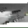 Mexen Next параван за вана 1-крилен 50 x 150 см, прозрачен, четкан gun gray - 895-050-000-00-00-66