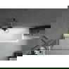 Mexen Next параван за вана 1-крилен 80 x 150 cm, прозрачен, gun gray матов - 895-080-000-00-00-66