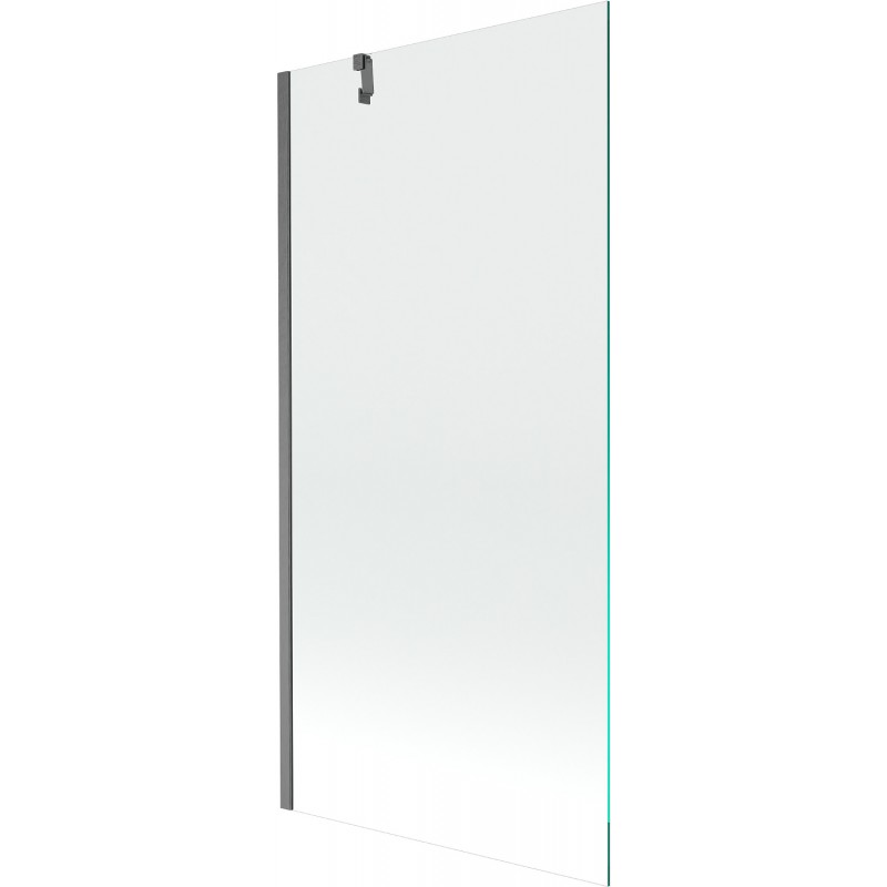 Mexen Next параван за вана 1-крилен 90 x 150 cm, прозрачен, четка сив пистолет - 895-090-000-00-00-66