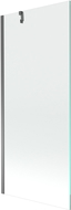 Mexen Next параван за вана с 1 крило 80 x 150 см, прозрачeн, gun metal - 895-080-000-00-00-95