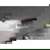 Mexen Next параван за вана, 1-крилен, 50 x 150 см, ивици, матирано медно - 895-050-000-00-09-65