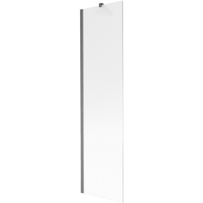 Mexen Next преграда за вана 1-крилна 50 x 150 см, райета, четка в цвят gun gray - 895-050-000-00-09-66