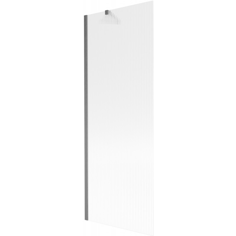 Mexen Next параван за вана 1-крило 70 x 150 cm, ивици, четкан gun gray - 895-070-000-00-09-66