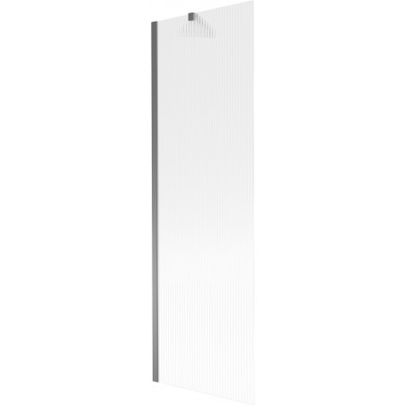 Mexen Next параван за вана с 1 крило 60 x 150 см, раиран, gun metal - 895-060-000-00-09-95