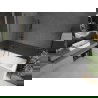 Mexen Next еднокрилен душ параван 70 x 150 cm, набразден, gun metal - 895-070-000-00-09-95