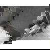 Mexen Next еднокрилен душ параван 70 x 150 cm, набразден, gun metal - 895-070-000-00-09-95