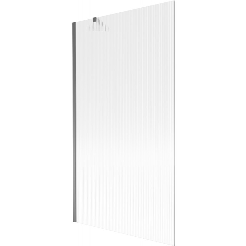 Mexen Next параван за вана 1-крилен 100 x 150 cm, райе, gun metal - 895-100-000-00-09-95