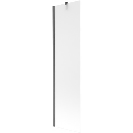 Mexen Next параван за вана 1-крилен 50 x 150 см, матов, четка гън сив - 895-050-000-00-30-66