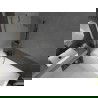 Mexen Next параван за вана 1-крилен 70 x 150 см, матиран, gun metal - 895-070-000-00-30-95