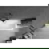Mexen Next параван за вана 1-крилен 70 x 150 см, матиран, gun metal - 895-070-000-00-30-95