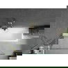 Mexen Next параван за вана с 1 крило 90 x 150 cm, прозрачен, златист четкан - 895-090-000-00-00-55