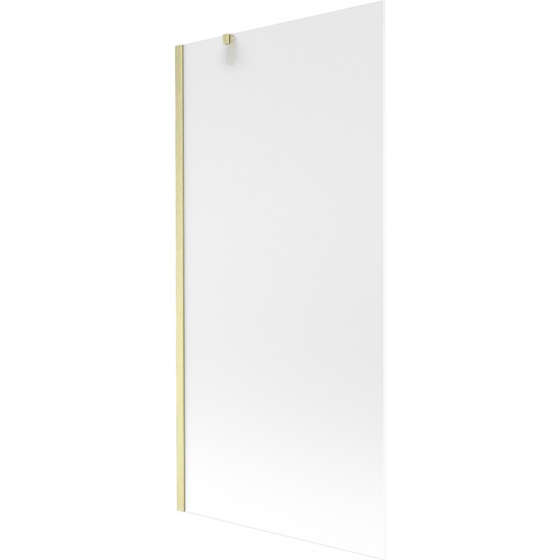 Mexen Next параван за вана 1-криласт 90 x 150 cm, матиран, златен матиран - 895-090-000-00-30-55