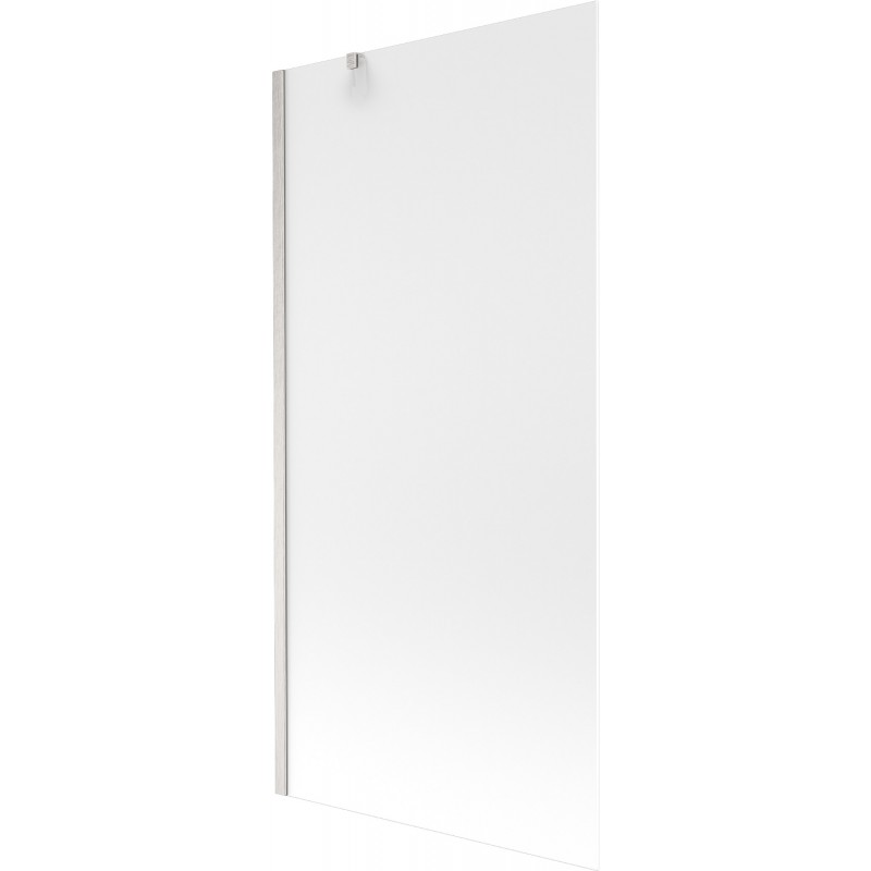 Mexen Next параван за вана с 1 крило, 90 x 150 см, матирано, четкан никел - 895-090-000-00-30-97