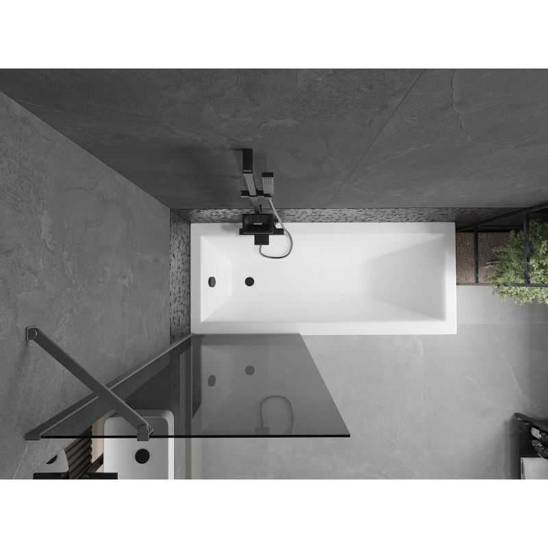 Mexen Next параван за вана с 1 крило 70 x 150 см, графит, Gun Metal - 895-070-000-00-40-95