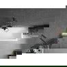 Mexen Next параван за вана с 1 крило 70 x 150 см, графит, gun metal - 895-070-000-00-40-95
