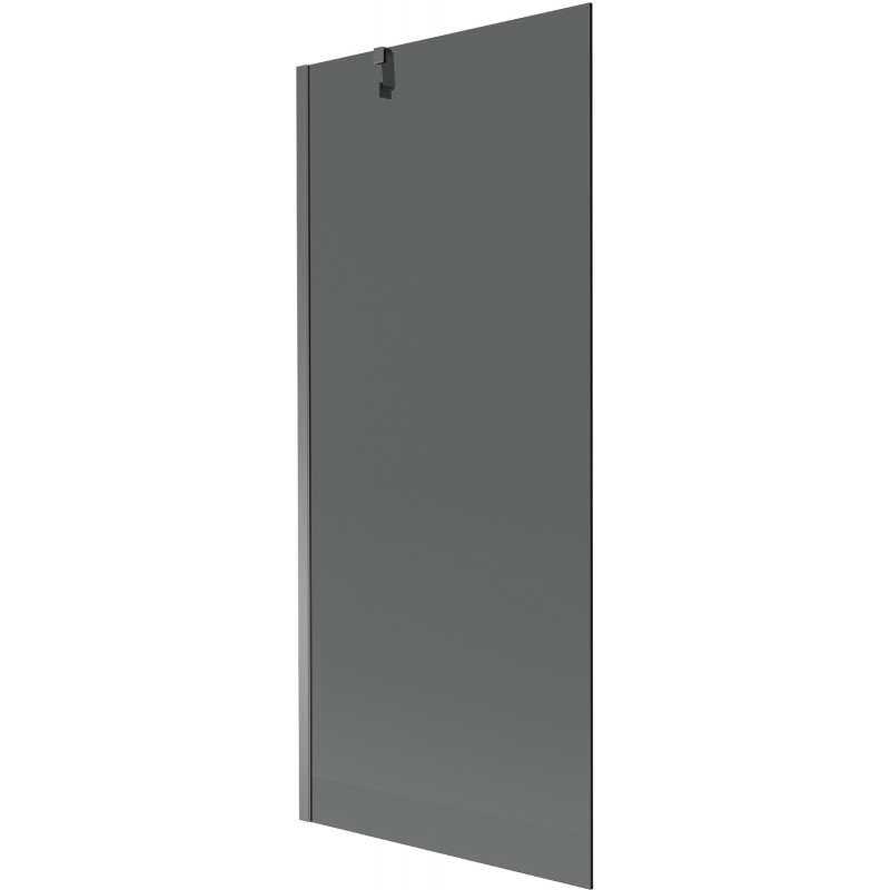 Mexen Next еднопанелен параван за вана 80 x 150 cm, графит, gun metal - 895-080-000-00-40-95
