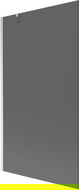 Mexen Next душ параван 1-крилов 100 x 150 cm, графит, четкан никел - 895-100-000-00-40-97