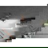 Mexen Next параван за вана 1-крилен 90 x 150 см, черен шарка, четкана мед - 895-090-000-00-70-65