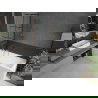 Mexen Next параван за вана с 1 крило 60 x 150 см, черен десен, четкана мед - 895-060-000-00-77-65