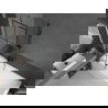 Mexen Next стъклен параван 1-крилен 60 x 150 см, черен модел, gun metal - 895-060-000-00-77-95
