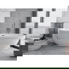 Mexen Nike вана свободностояща 175 x 100 см, бяла, отвод gun gray шлайфана - 54071751000-66