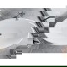 Mexen Nike вана свободностояща 175 x 100 см, бяла, отвод gun gray шлайфана - 54071751000-66
