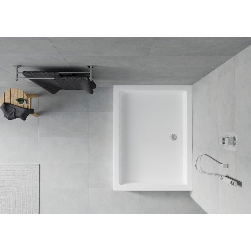 Mexen Rio правоъгълно поддушово корито 120 x 80 см, бяло - 45108012