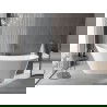 Mexen Alta свободностояща вана 170 x 75 см, бяла, оттичане gun metal - 52141707500-95