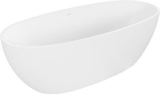 Mexen Torino свободностояща вана от конгломерат 155 x 78 cm, бяла мат - 57271557800