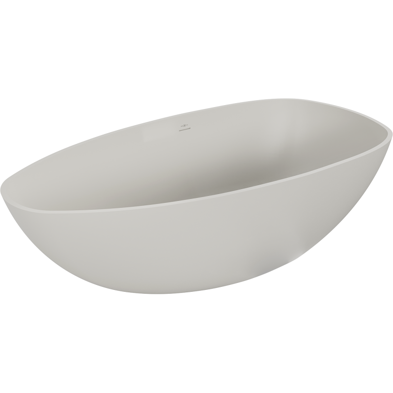 Mexen Imola самостоятелна вана от конгломерат 150 x 77 cm, матов бетон - 57281507661