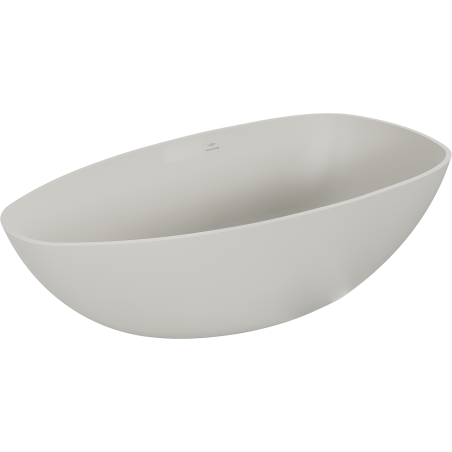 Mexen Imola самостоятелна вана от конгломерат 150 x 77 cm, матов бетон - 57281507661