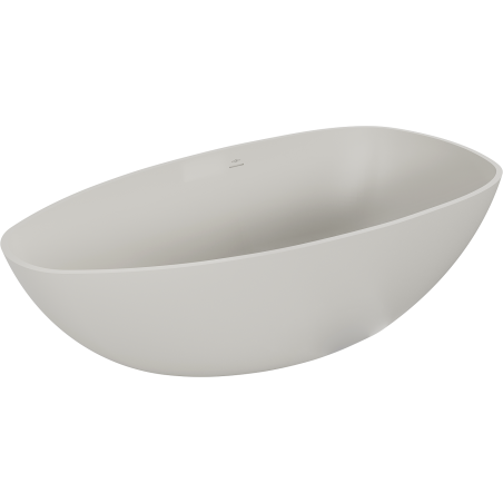 Mexen Imola свободностояща вана от конгломерат 160 x 81 cm, матов бетон - 57281608061